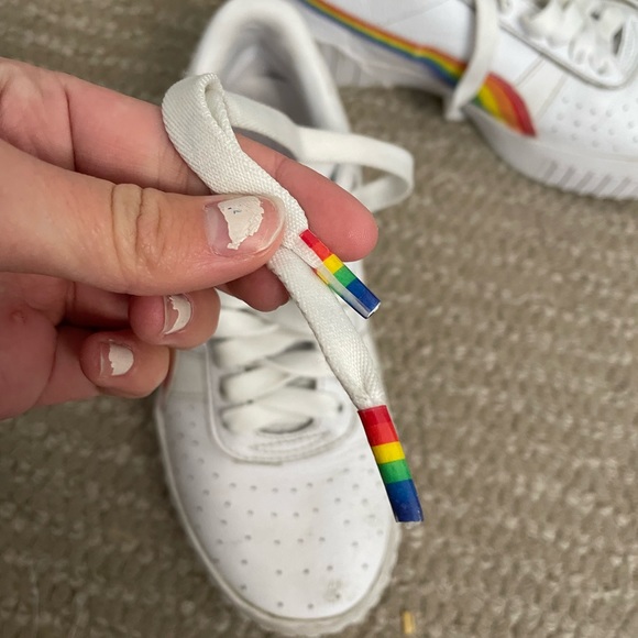 Rainbow Puma Sneakers Size 7 - Picture 5 of 8